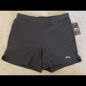 NEW Slazenger Women’s/ M Tech Pull On Short Black
